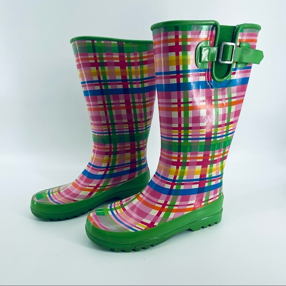 SPERRY Top-Sider Fleece-Lined RAIN BOOTS Pelican - Picture 5 of 15